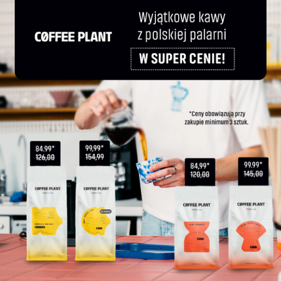 Wielopak COFFEE PLANT - ulubione kawy w super cenach!