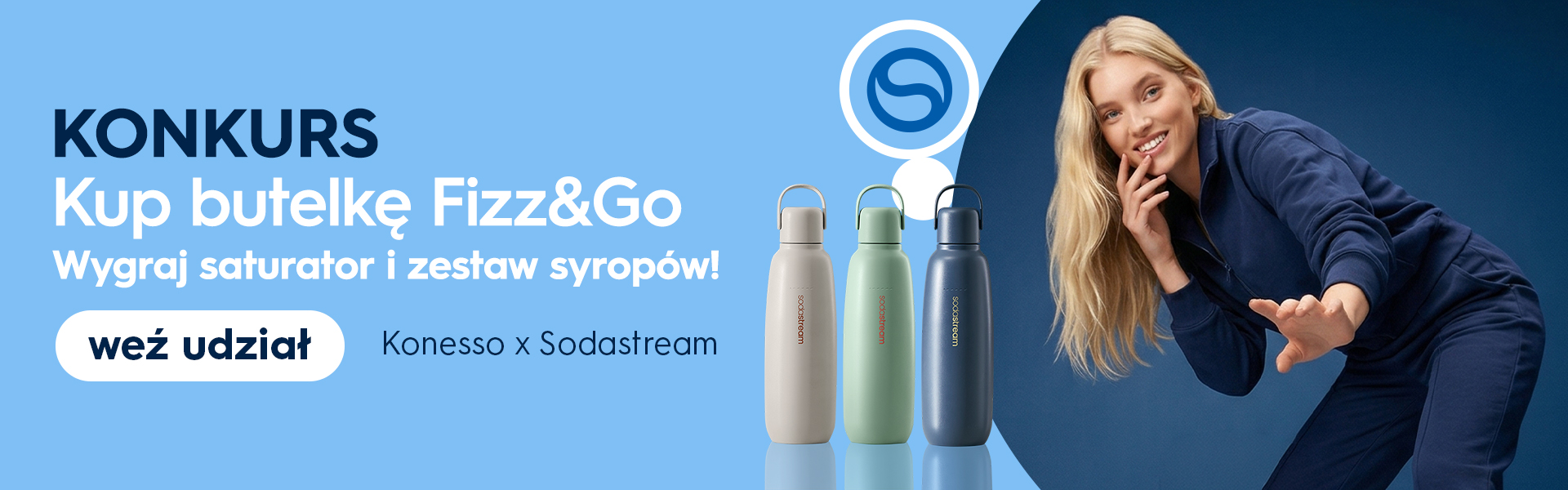 Kup butelkę SodaStream Fizz&Go i wygraj nagrody!