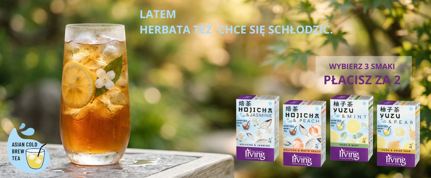Herbaty Irving 2+1 gratis!