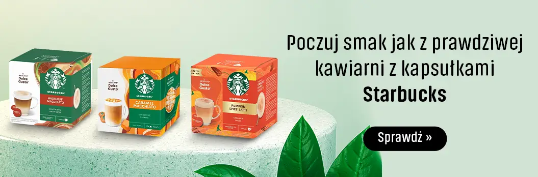 Kapsułki Starbucks do Nescafe Dolce Gusto