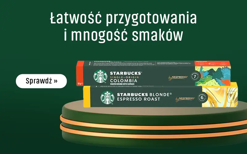 Kapsułki Nespresso Starbucks