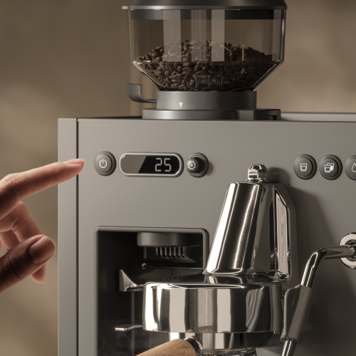 Wyświetlacz LCD w ekspresie Loewe aura.pure