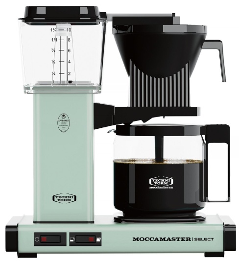 EKSPRES MOCCAMASTER 
            KBG 741 SELECT PASTEL GREEN - ZIELONY PASTELOWY