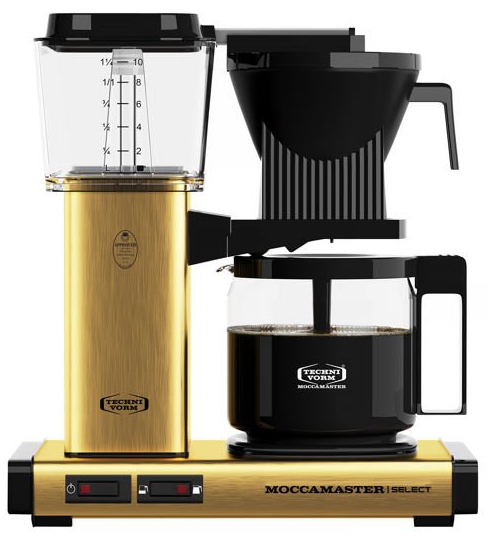 EKSPRES MOCCAMASTER 
            KBG 741 SELECT BRUSHED BRASS - SZCZOTKOWANY MOSIĄDZ EKSPRES MOCCAMASTER 
            KBG 741 SELECT BRUSHED BRASS - SZCZOTKOWANY MOSIĄDZ