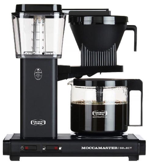 EKSPRES MOCCAMASTER 
            KBG 741 SELECT MATT BLACK - CZARNY MATOWY EKSPRES MOCCAMASTER 
            KBG 741 SELECT MATT BLACK - CZARNY MATOWY