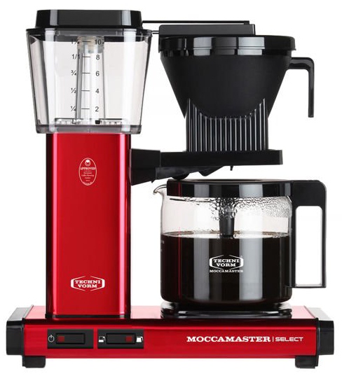 EKSPRES MOCCAMASTER 
            KBG 741 SELECT METALLIC RED - CZERWONY METALICZNY EKSPRES MOCCAMASTER 
            KBG 741 SELECT METALLIC RED - CZERWONY METALICZNY