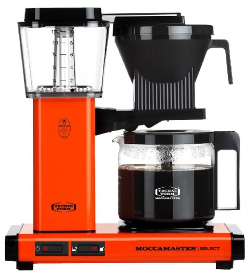 EKSPRES MOCCAMASTER 
            KBG 741 SELECT ORANGE - POMARAŃCZOWY EKSPRES MOCCAMASTER 
            KBG 741 SELECT ORANGE - POMARAŃCZOWY