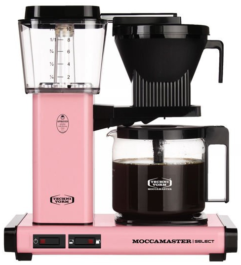 EKSPRES MOCCAMASTER 
            KBG 741 SELECT PINK - RÓŻOWY