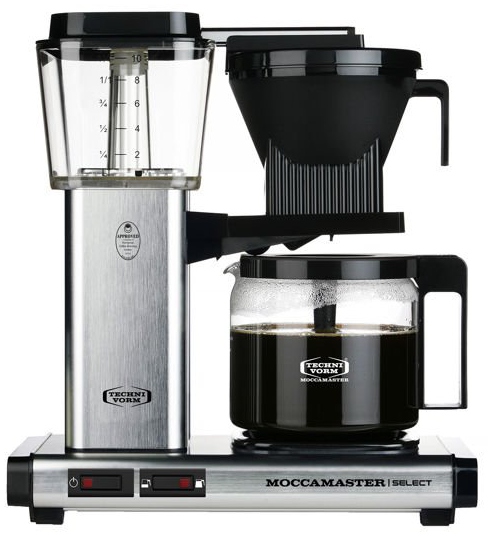 EKSPRES MOCCAMASTER 
            KBG 741 SELECT BRUSHED SILVER - SREBRNY EKSPRES MOCCAMASTER 
            KBG 741 SELECT BRUSHED SILVER - SREBRNY