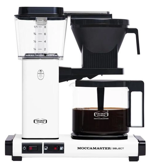 EKSPRES MOCCAMASTER 
            KBG 741 SELECT MATTE WHITE - BIAŁY MAT