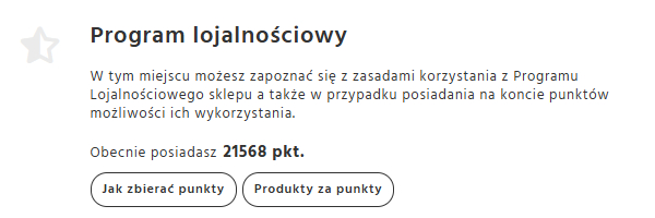 Program lojalnościowy w Konesso