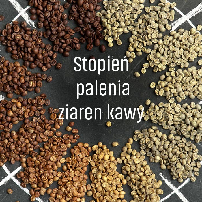 Stopień palenia kawy