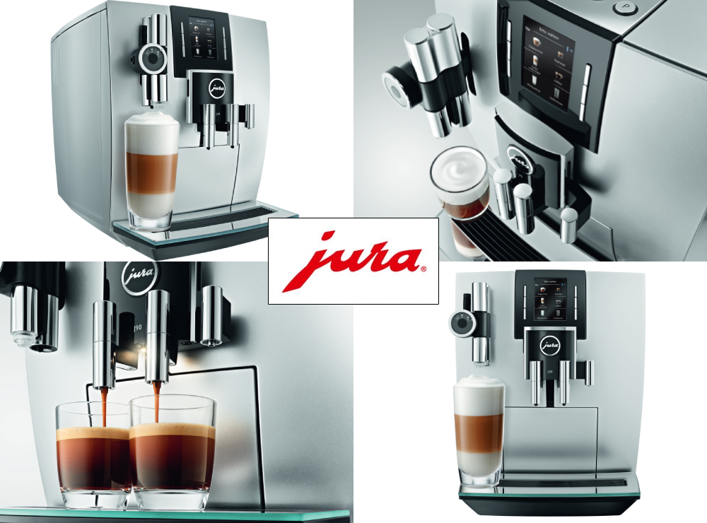 Jura J90 Briliant Silver ekspres do kawy automatyczny Jura J90