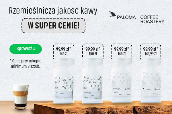 Kawy rzemieślnicze Paloma – promocja na Wielopaki