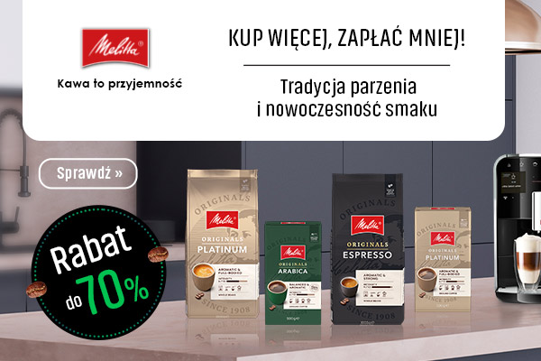 Kup więcej zapłać mniej z kawami Melitta Originals