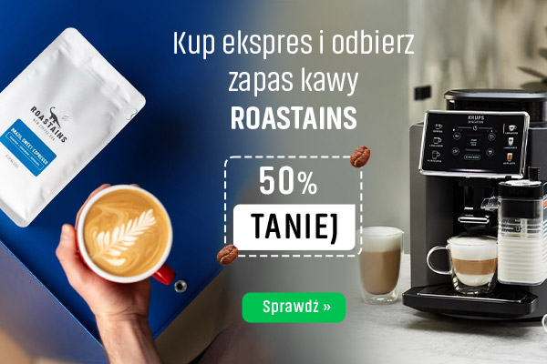 Kawa 50% taniej przy zakupie ekspresu