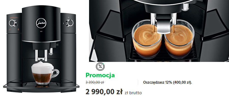 Jura D60 - ograniczona ilość w specjalnej cenie