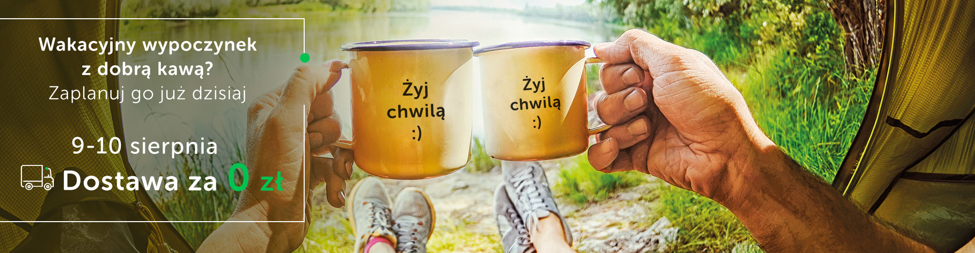 Zamów kawę i nie płać za dostawę!