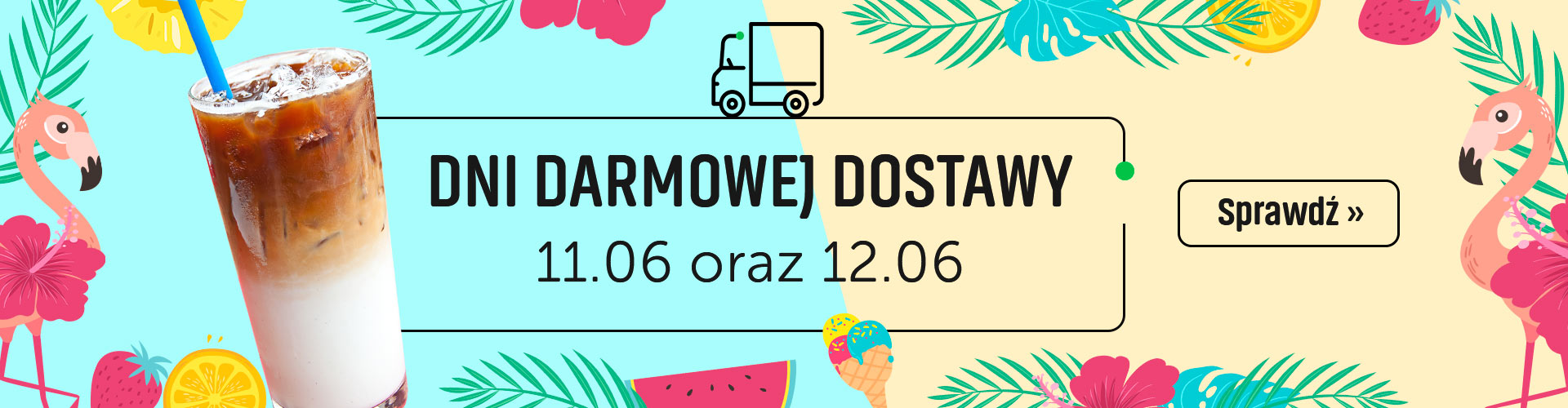 2 Dni Darmowej Dostawy na powitanie wakacji