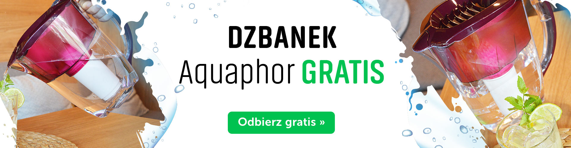 Dzbanek Aquaphor jako gratis 