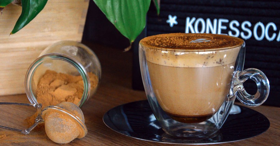 Przepis na kawę - Cynamonowe Cappuccino z miodem