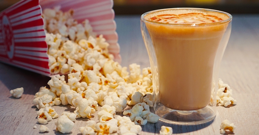 Przepis na kawę - Popcorn Cappuccino