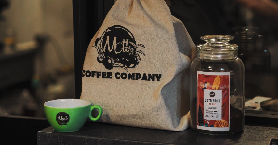 Odwiedziny w palarni kawy Mott Coffee Company