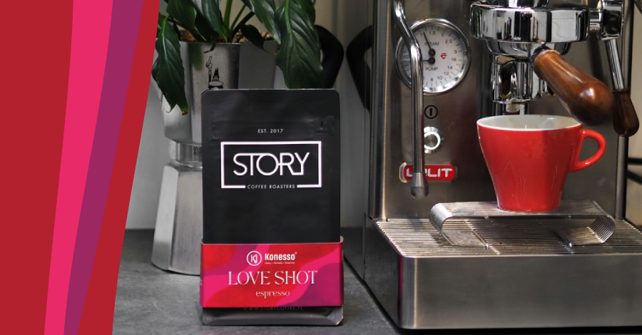 Jak zaparzyć kawę STORY Love Shot?
