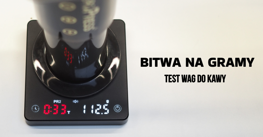 Bitwa na gramy - Test wag do kawy