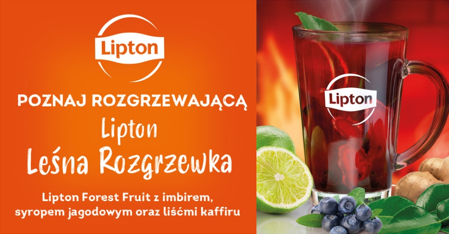 Przepis na herbatę Lipton Leśna Rozgrzewka