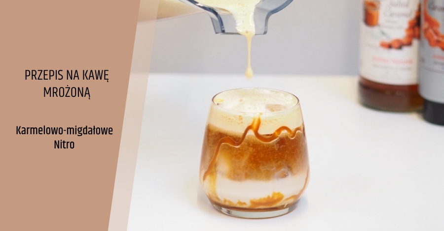 Mrożona kawa - przepis na Karmelowo-Migdałowe Nitro