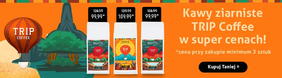Wielopaki kaw TRIP COFFEE w super cenach!