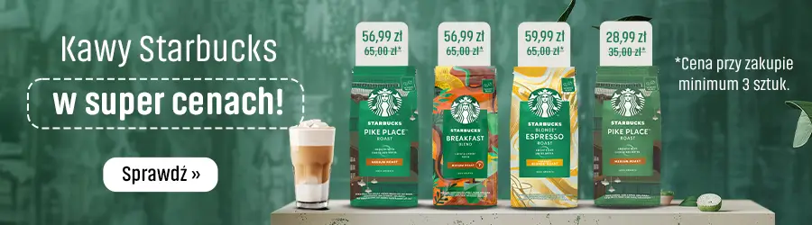 Wielopaki kaw Starbucks w super cenach!
