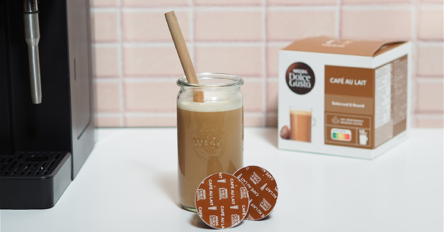 Przepis na Iced Vanilla Café Au Lait