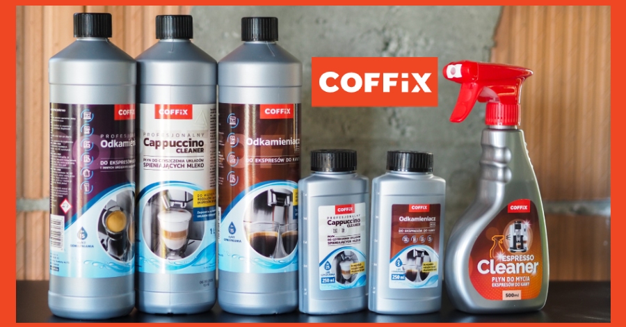 COFFIX – uniwersalne środki do konserwacji ekspresów