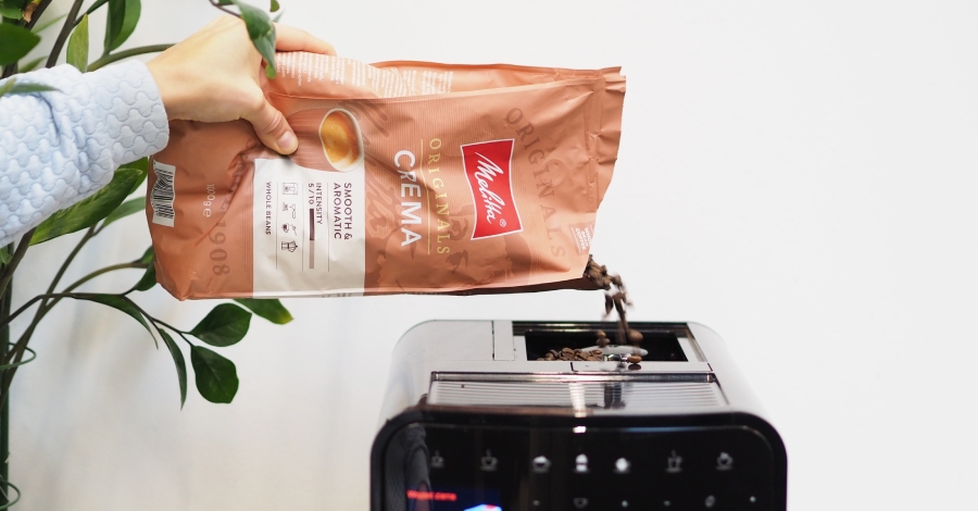 Jak zaparzyć kawę Melitta Originals Crema w ekspresie automatycznym?