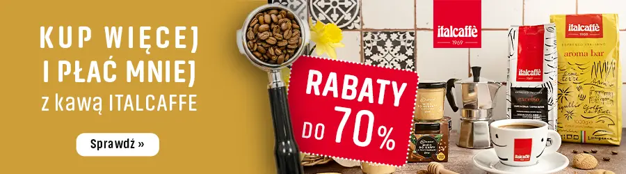 Kup więcej i zapłać mniej z włoskimi kawami Italcaffe