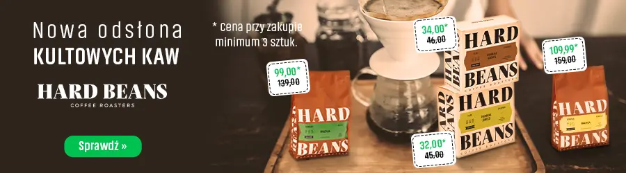 Wielopaki kaw HARD BEANS w super cenach!