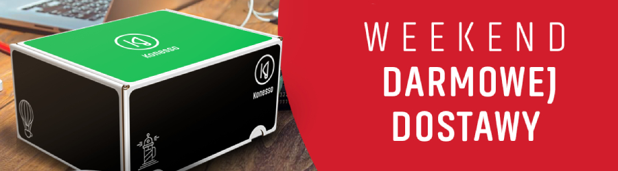 Świętuj Weekend Darmowej Dostawy w Konesso