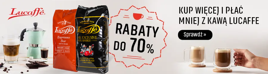 Kup więcej, zapłać mniej z kawami Lucaffe