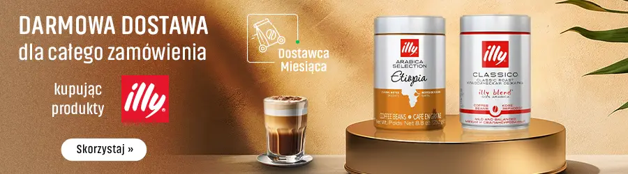 Dostawca Miesiąca - Darmowa dostawa z włoską marką illy
