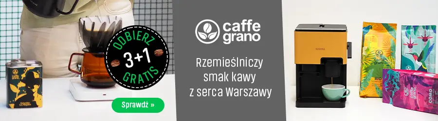Kup 4 kawy ziarniste Caffe Grano, zapłać za 3