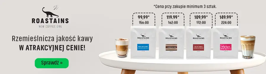 Wielopaki kaw Roastains w niskich cenach!