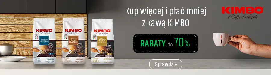 Kawa Kimbo do 70% taniej - Kup więcej, zapłać mniej