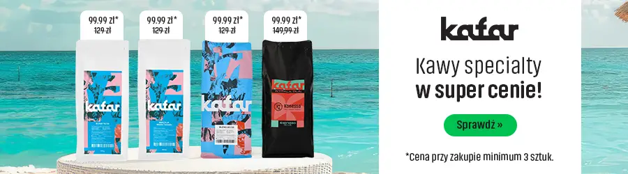 Kawy Kafar w super cenach - Wielopak w Konesso