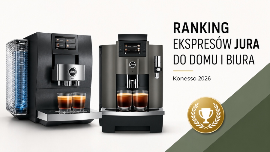 Ranking ekspresów JURA 2026 - do domu i do biura