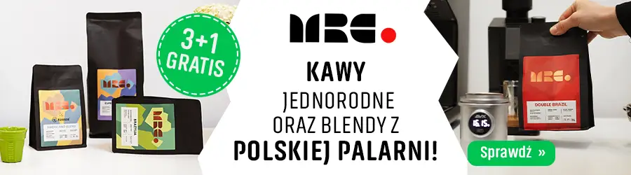 Kawy ziarniste MRC – Promocja 3+1 gratis