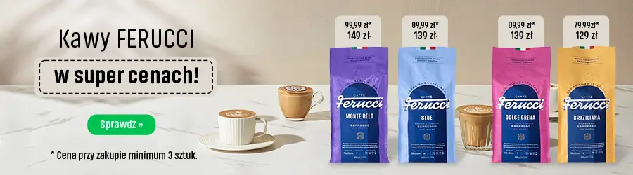 Wielopaki kaw FERUCCI w super cenach!