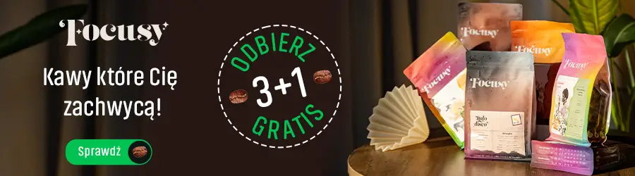 Kawy Ziarniste FOCUSY - Wyjątkowa Promocja 3+1 Gratis