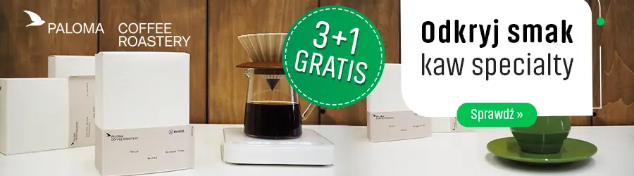 Kawy Paloma 3+1 gratis - Odkryj smak specialty